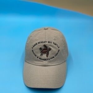 Vintage Karen Beasley Sea Turtle Rescue Embroidered Hat
